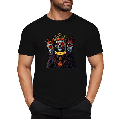 Munsieur Halloween Design Graphic Tee for Men - Munsieur