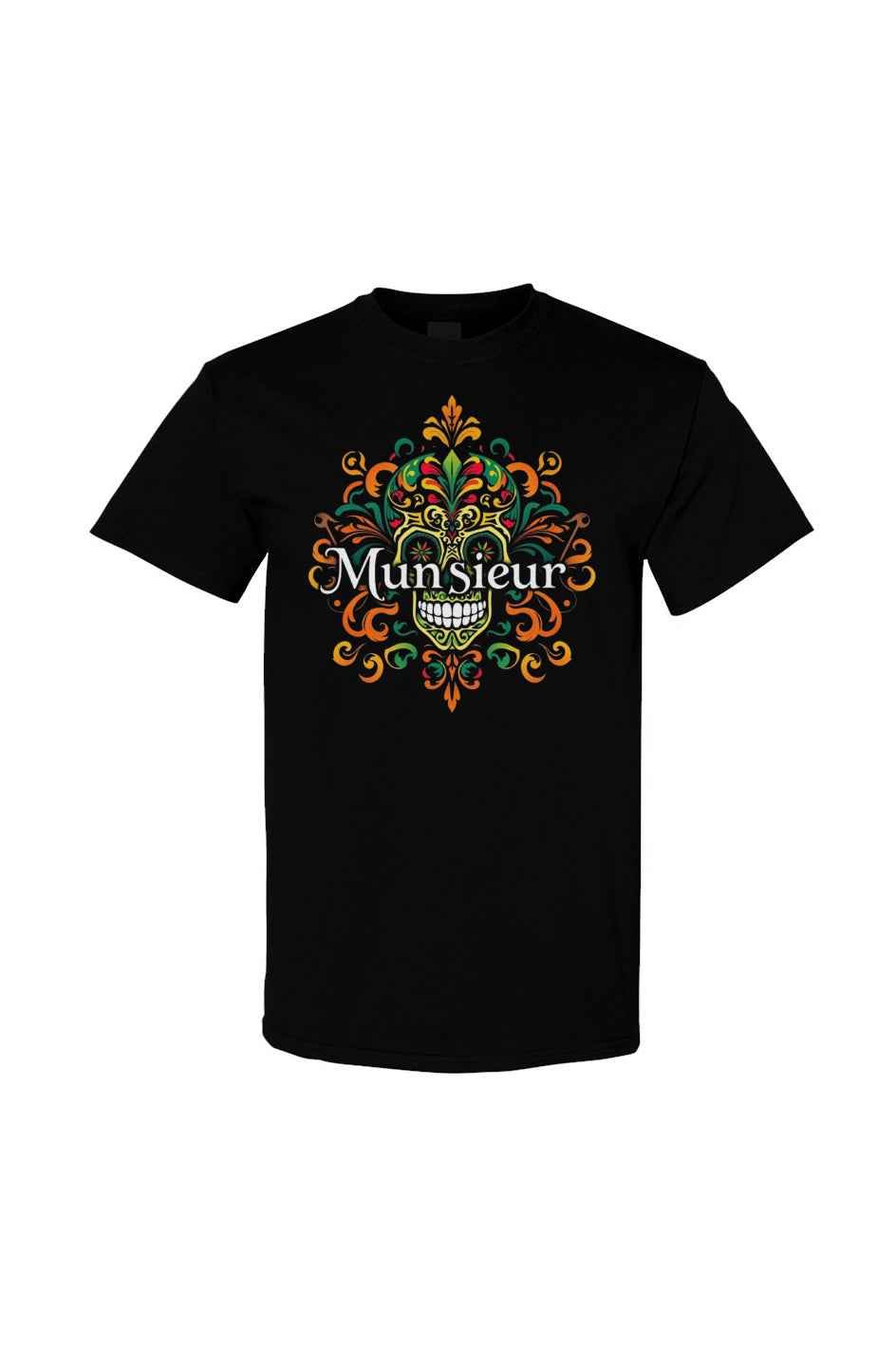 MUNSIEUR Mardi Gras Collection Gildan Cotton Tee - Munsieur