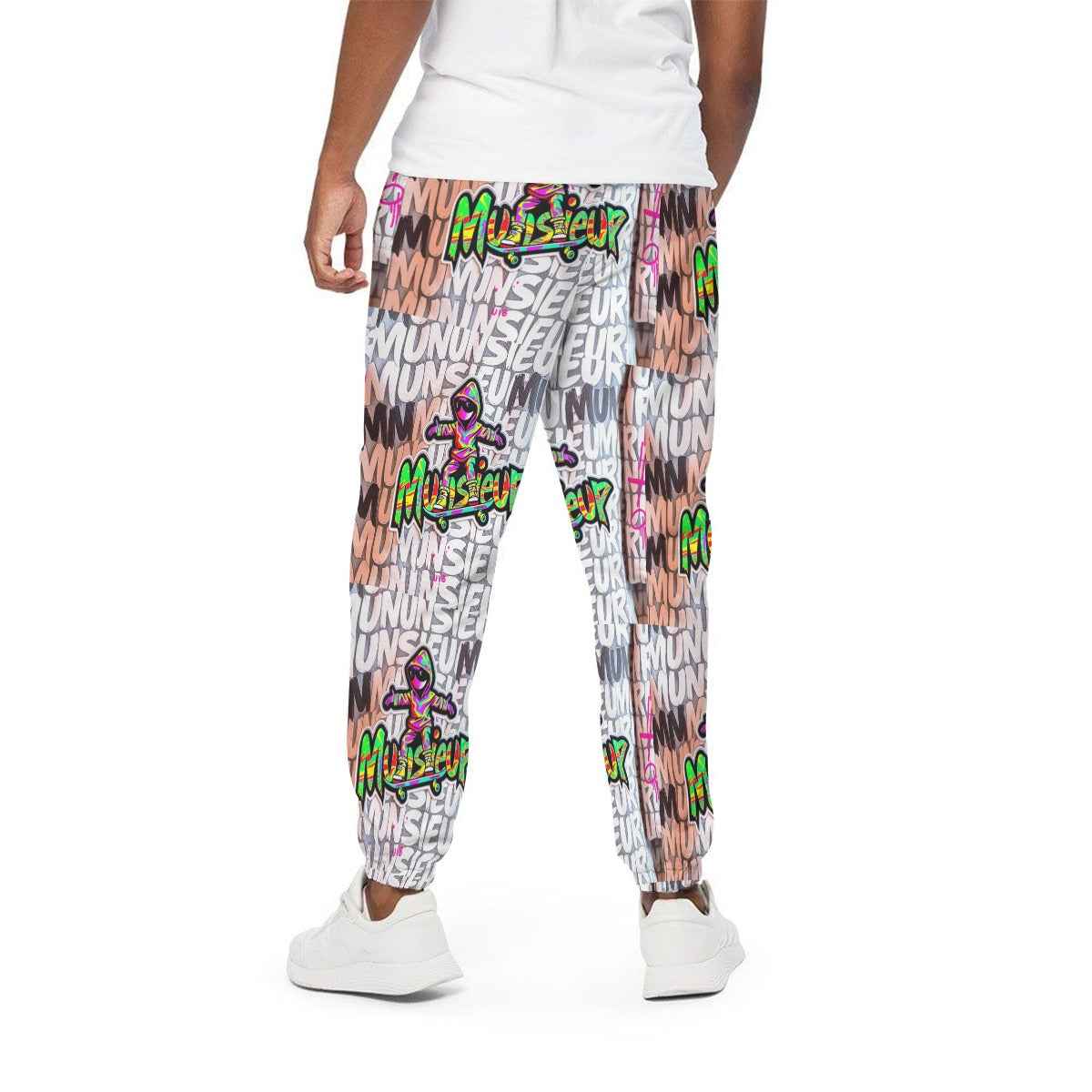 MUNSIEUR Men's All - Over Print Joggers Heavy Cotton - Munsieur