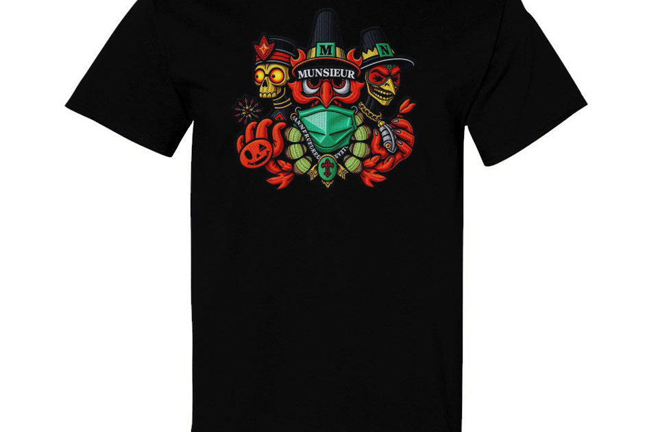 MUNSIEUR Thanksgiving Collection Gildan Cotton Tee - Munsieur