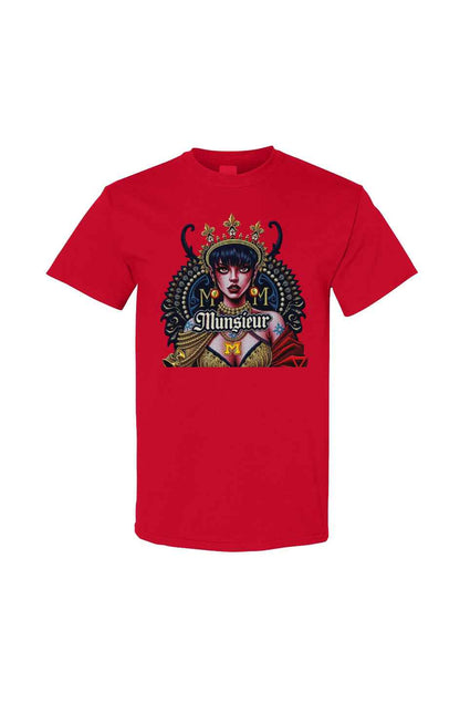 MUNSIEUR Unisex Tee Gildan Cotton T-Shirt "Halloween Queen" - Munsieur