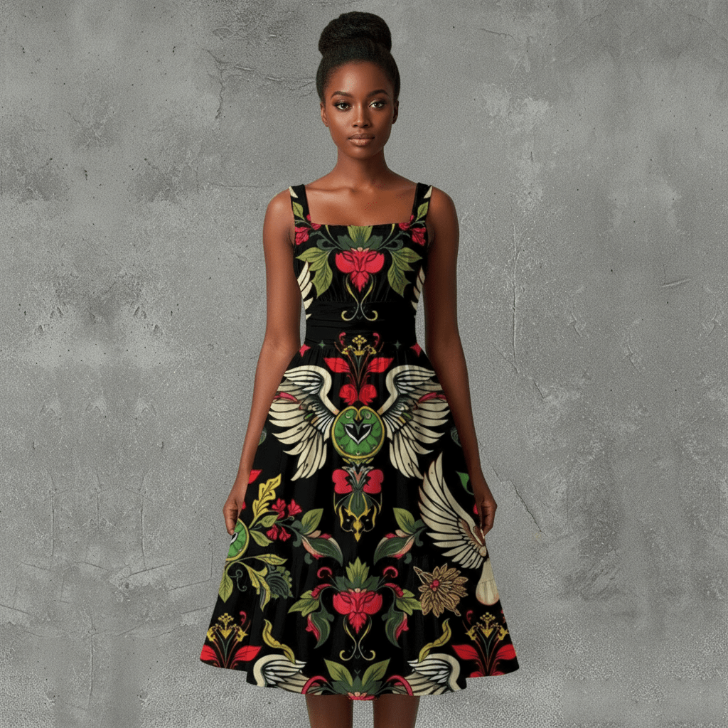 MUNSIEUR Women‘s Ruffle Hem Dress - Munsieur