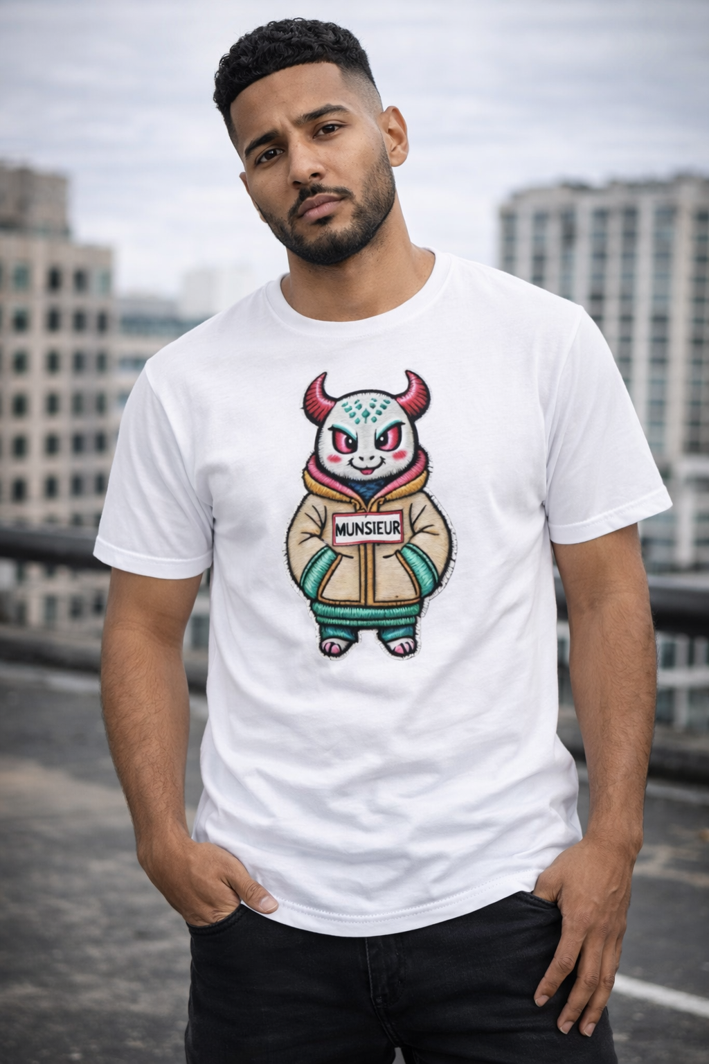 Men's Tee Cotton Graphic Streetwear