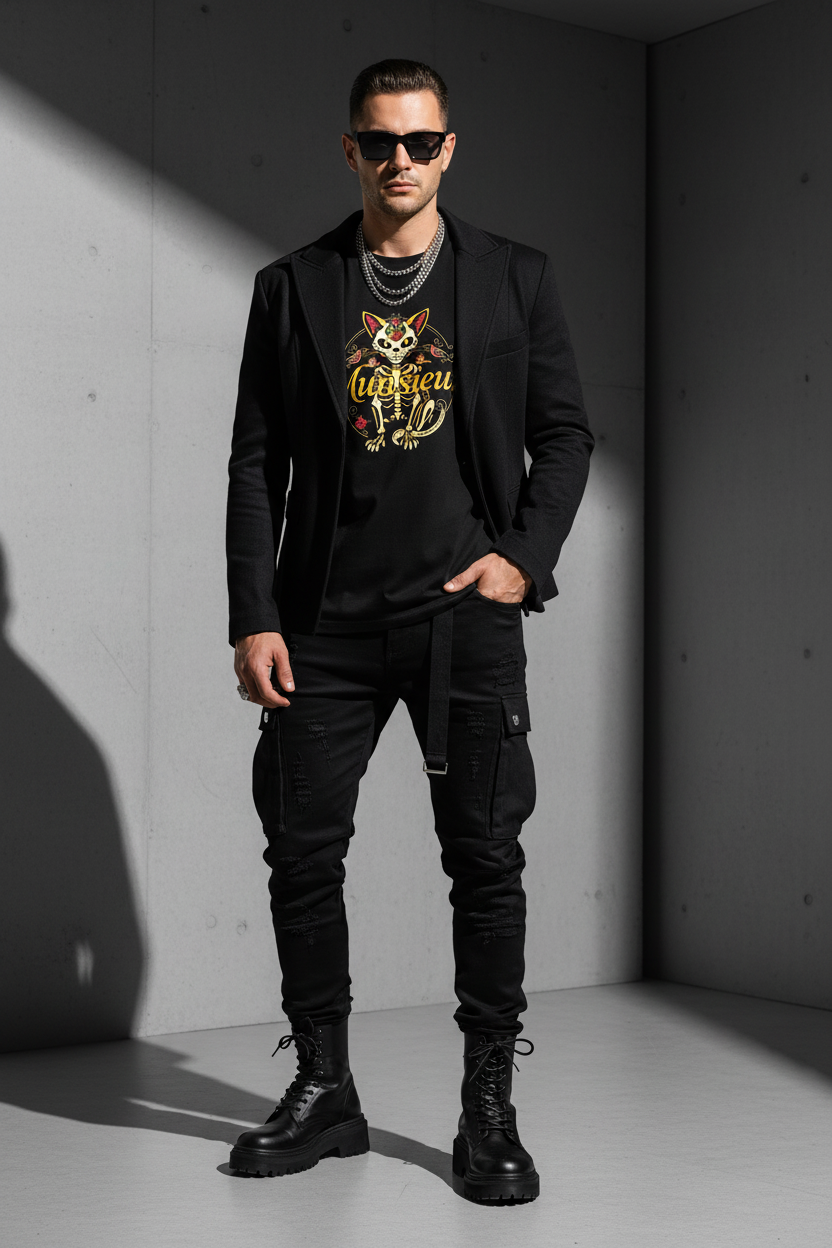 Cool Cat Graphic Tee