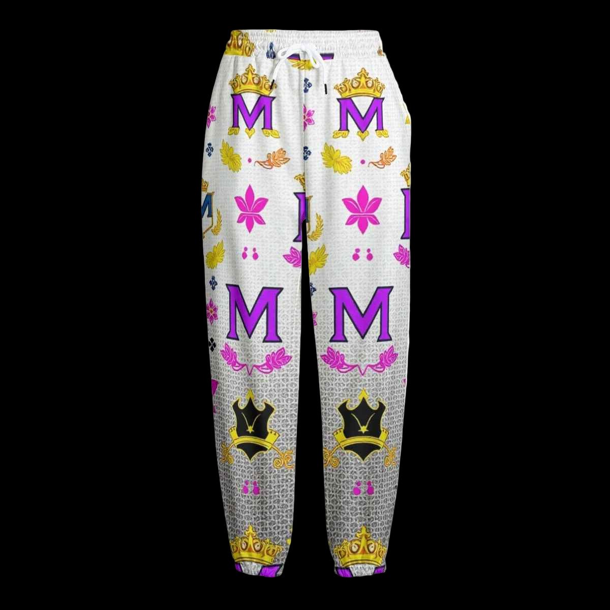 Women's Leggings MUNSIEUR All - Over Print Knitted Fleece "Beauty Rest" - Munsieur