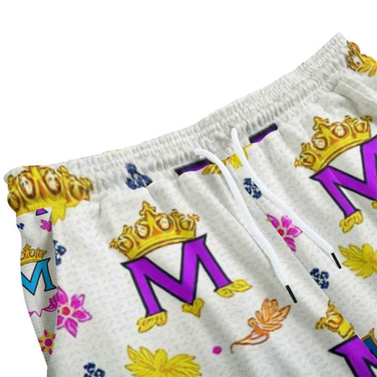 Women's Leggings MUNSIEUR All - Over Print Knitted Fleece "Beauty Rest" - Munsieur
