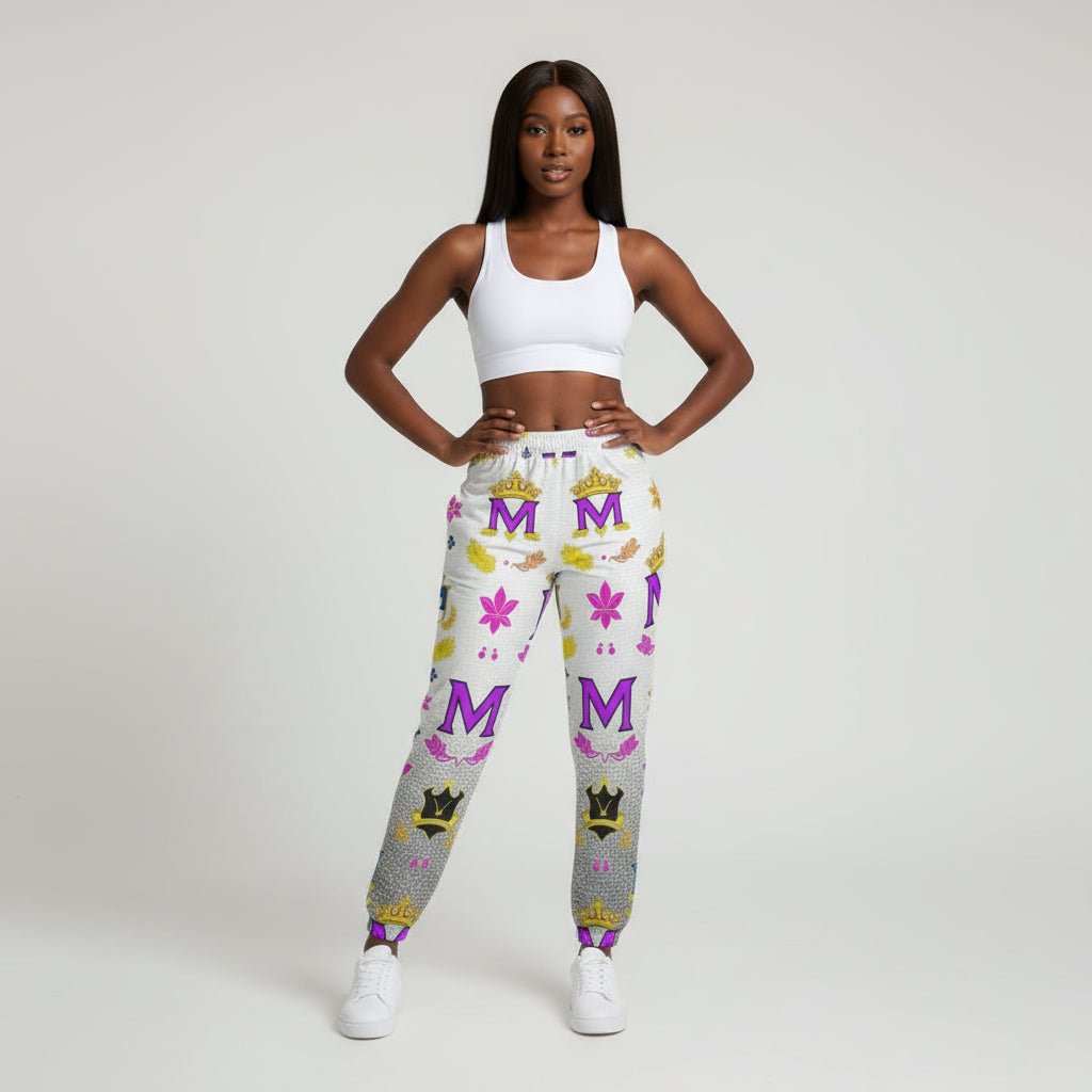 Women's Leggings MUNSIEUR All - Over Print Knitted Fleece "Beauty Rest" - Munsieur