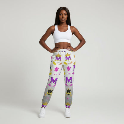 Women's Leggings MUNSIEUR All - Over Print Knitted Fleece "Beauty Rest" - Munsieur